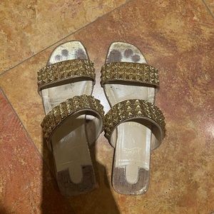 Christian Louboutin Sandals size 40 well loved